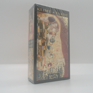 baraja de cartas tarot dorado de Klimt
